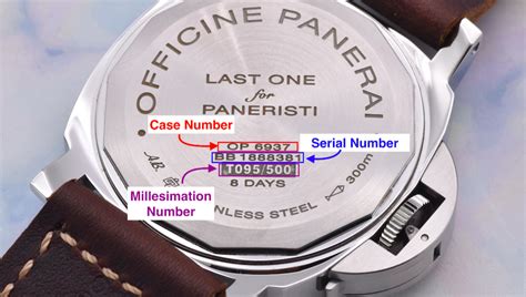 check panerai serial number|panerai watch serial numbers.